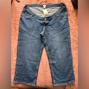 H&M Maternity Classic Blue Denim Jeans